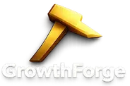 GrowthForge logo with white writting